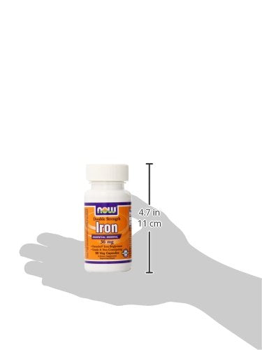 NOW Supplements, Iron 36 mg, 90 Veg Capsules