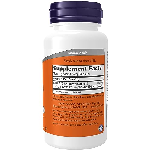 NOW Supplements, 5-HTP 100 mg