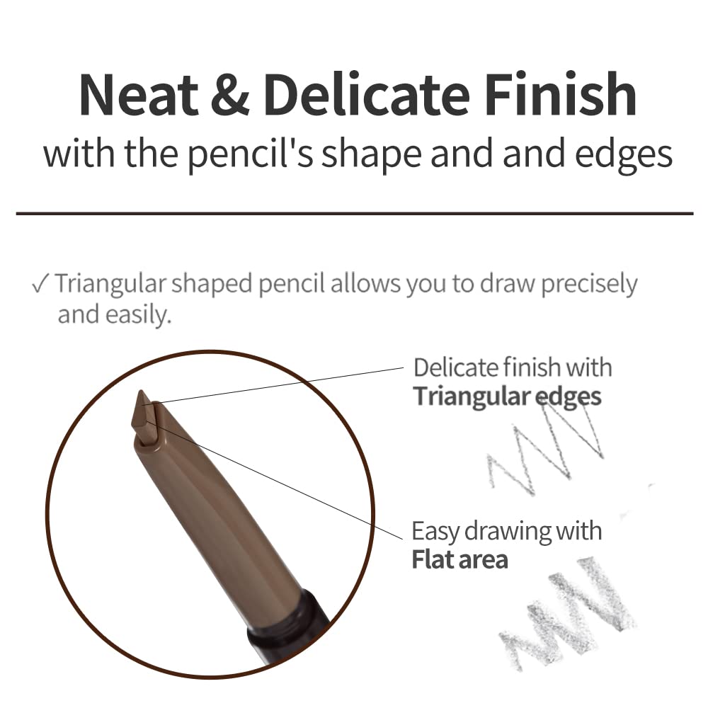 Etude Drawing Eyebrow Color Pencil 0.25 g, 01 Dark Brown