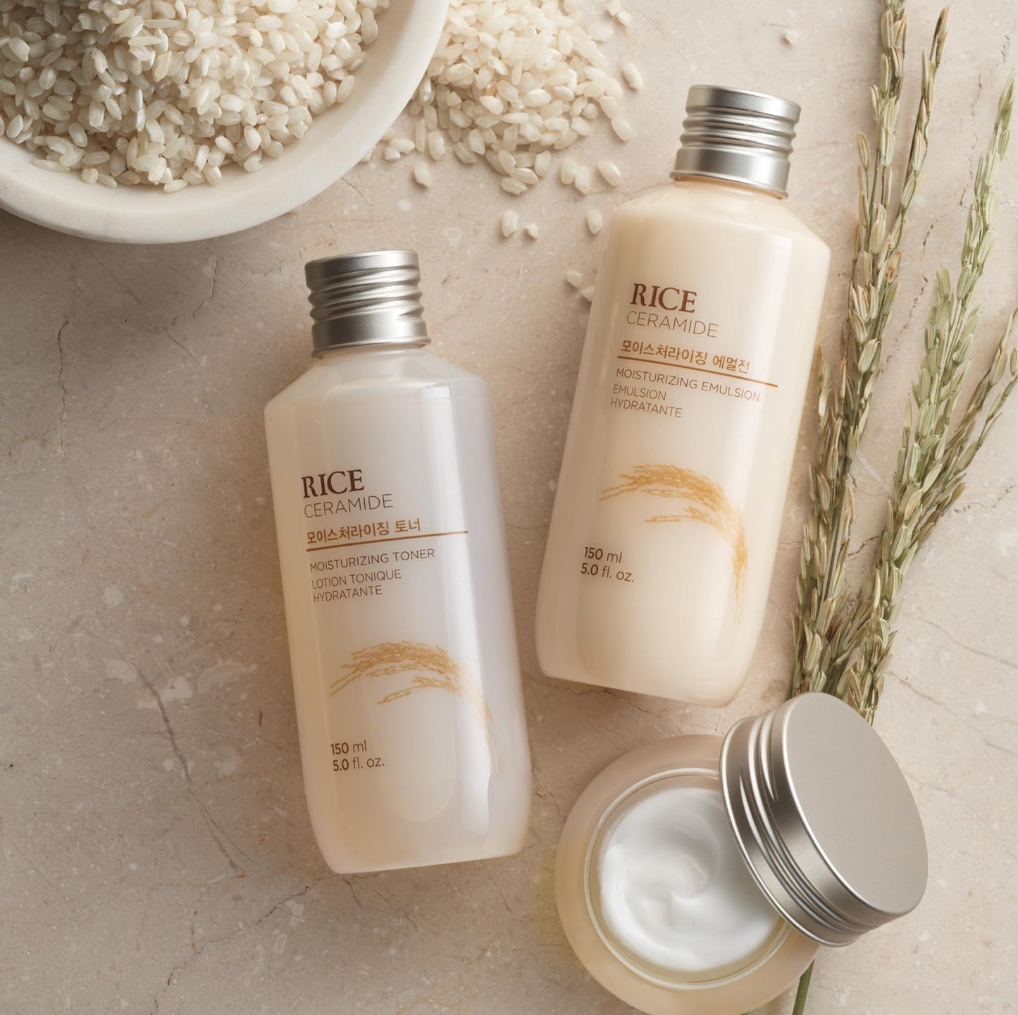 The Face Shop Rice and Ceramide Moisturizing Cream,