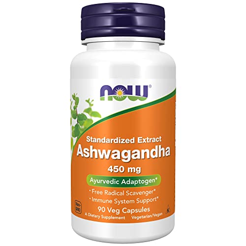 NOW Supplements, Ashwagandha (Withania somnifera)450 mg (Standardized Extract)