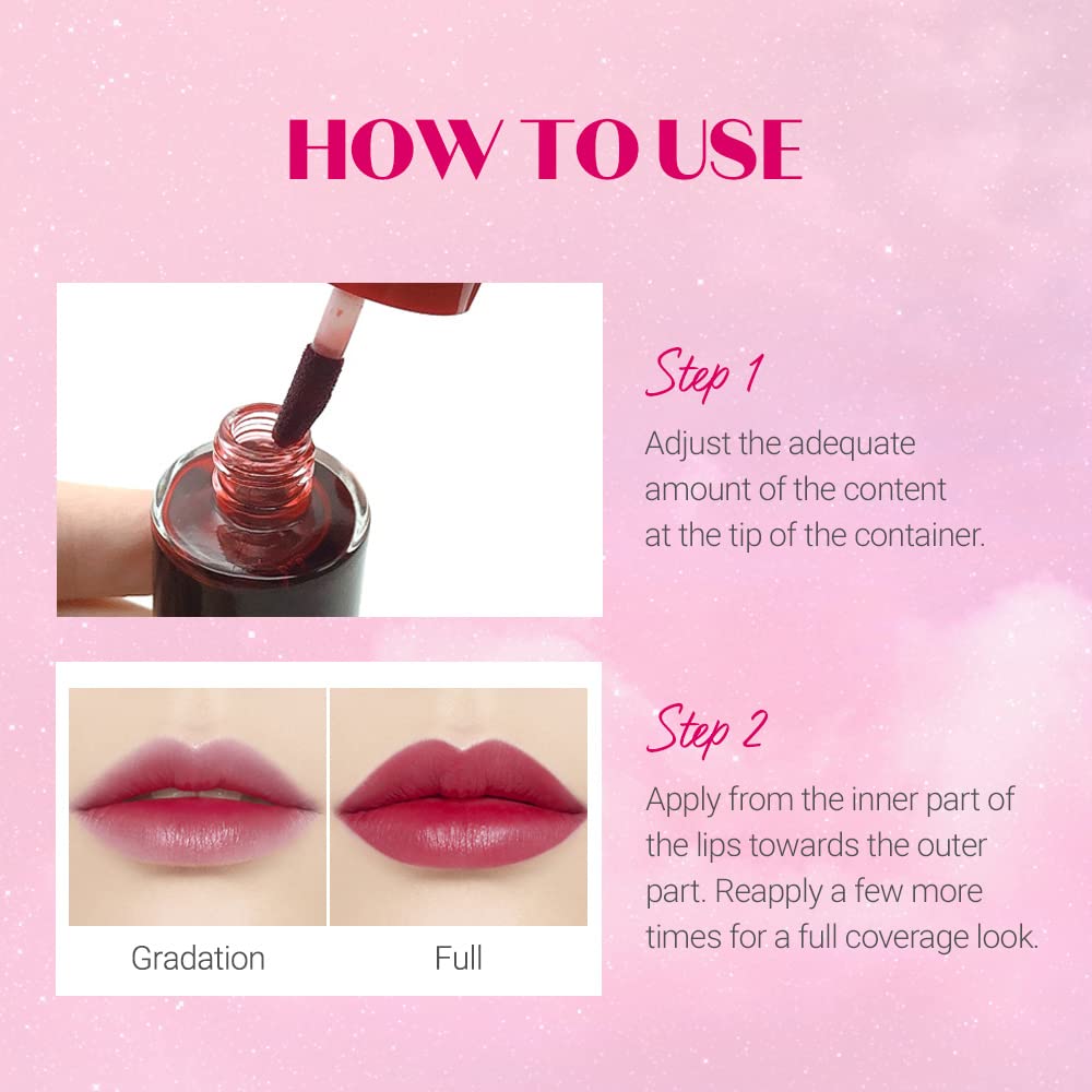 ETUDE Dear Darling Water Tint Lipstick 9.5 g, 02 Cherry Ade