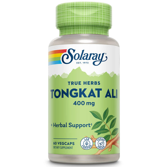 Solaray Tongkat Ali Root 400 mg VCapsules, 60 Count