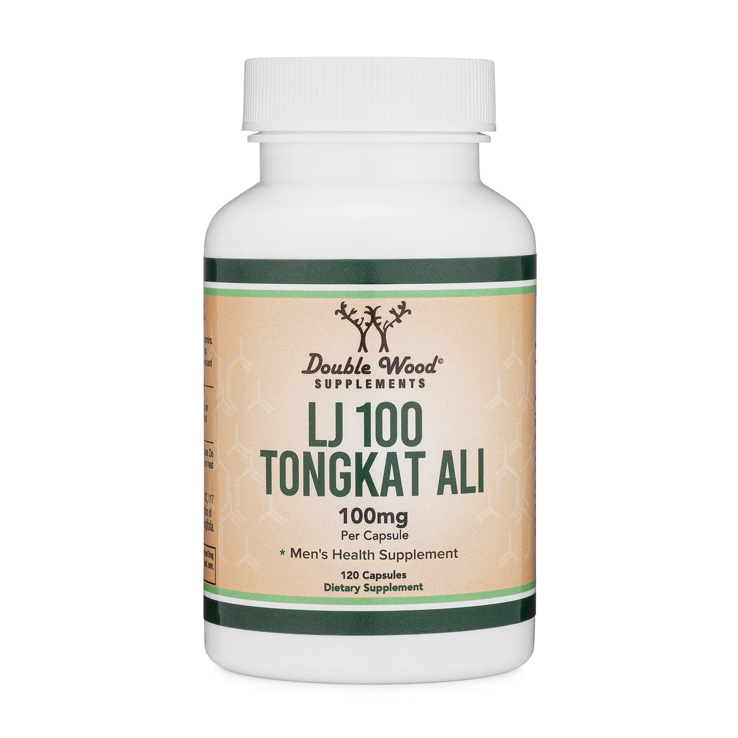 Tongkat Ali for Men (120 Capsules) by Double Wood Supplements