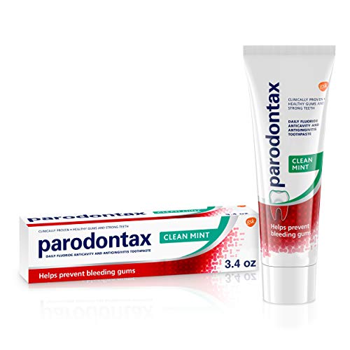 Parodontax Clean Mint Toothpaste for Bleeding Gums 3.4 Ounce